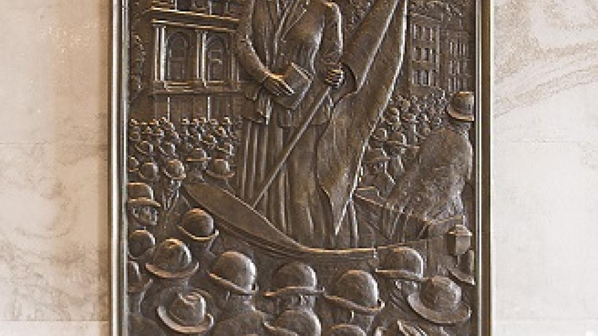 TN State Capitol.Bas Relief